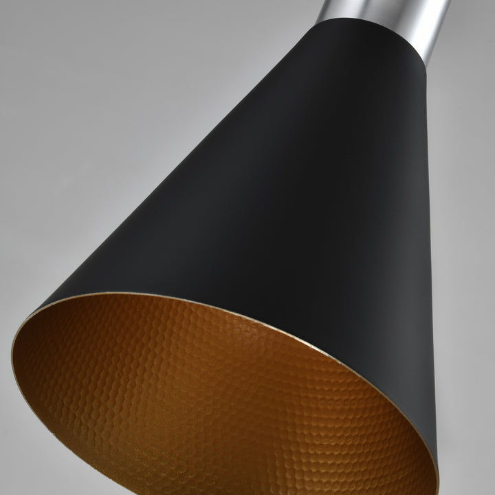 QUVIO Hanglamp langwerpig zwart - QUV5119L-BLACK (3)