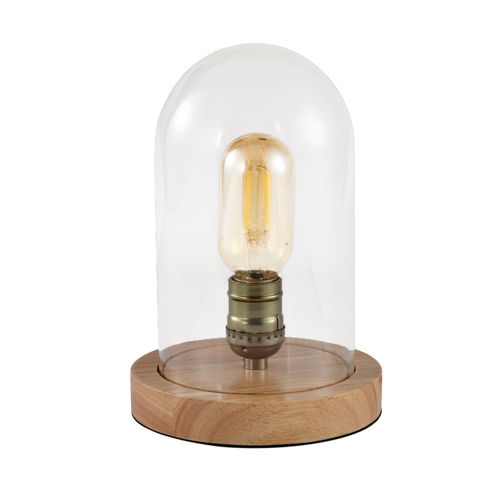 QUVIO Tafellamp met glazen stolp - QUV5031L (1)