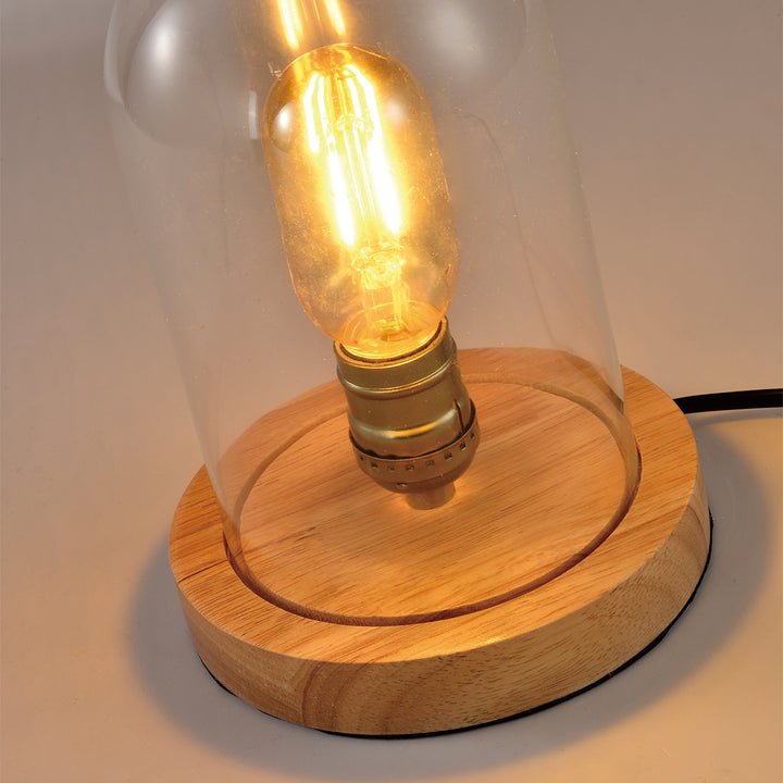 QUVIO Tafellamp met glazen stolp - QUV5031L (3)