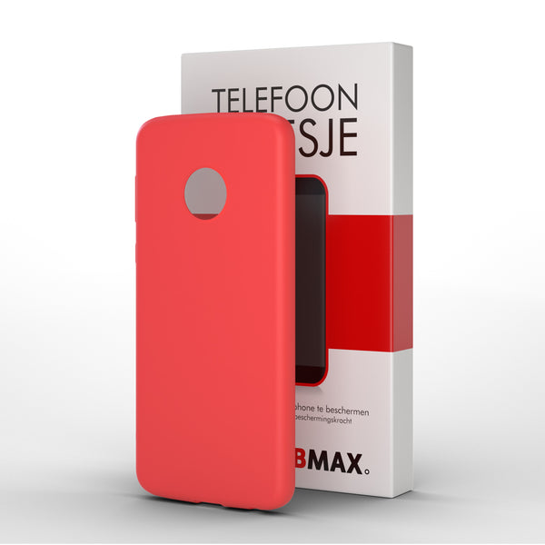 BMAX Essential Motorola Moto G6 Plus Hoesje Rood