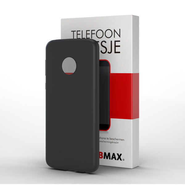 BMAX Essential Motorola Moto G6 Plus Hoesje Zwart