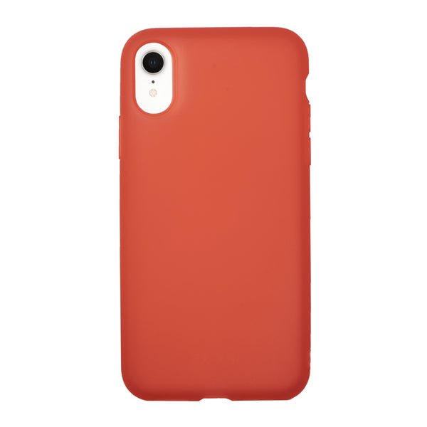 BMAX Liquid latex soft case hoesje voor iPhone Xr - Red/Rood