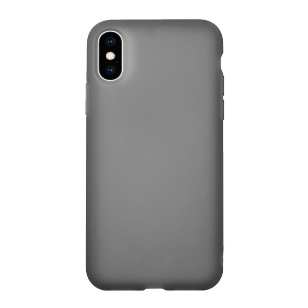 BMAX Liquid latex soft case hoesje voor iPhone Xs Max - Black/Zwart