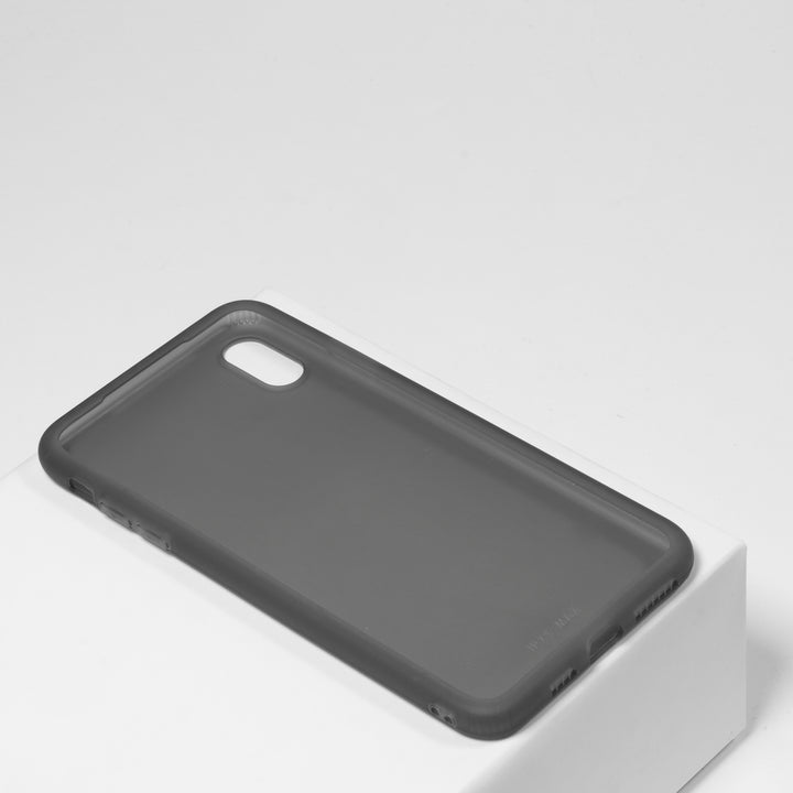 BMAX Liquid latex soft case hoesje voor iPhone Xs Max - Black/Zwart (2)