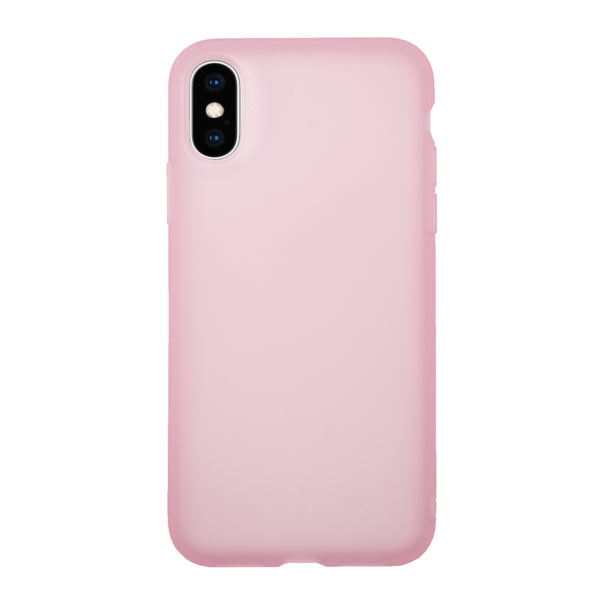 BMAX Liquid latex soft case hoesje voor iPhone Xs Max - Pink/Roze
