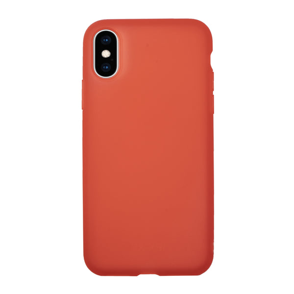 BMAX Liquid latex soft case hoesje voor iPhone Xs Max - Red/Rood