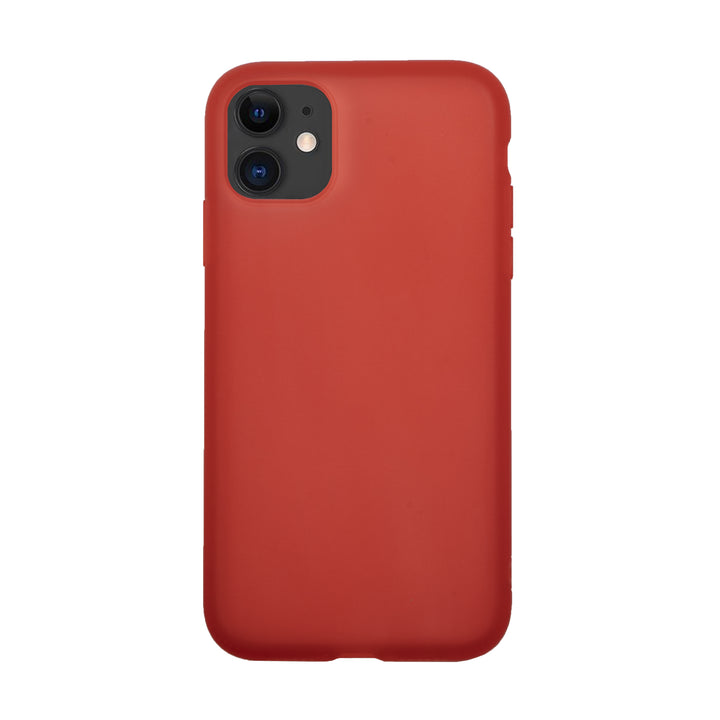 BMAX Liquid latex soft case hoesje voor iPhone 11 - Red/Rood