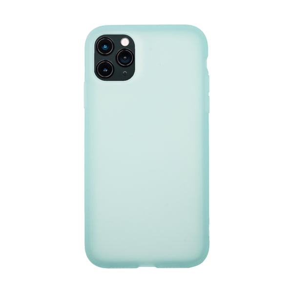 BMAX Liquid latex soft case hoesje voor iPhone 11 Pro - Mint Green/Mintgroen