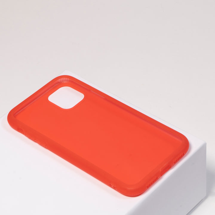 BMAX Liquid latex soft case hoesje voor iPhone 11 Pro - Red/Rood (2)