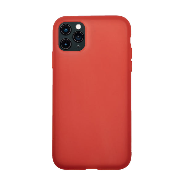 BMAX Liquid latex soft case hoesje voor iPhone 11 Pro Max - Red/Rood