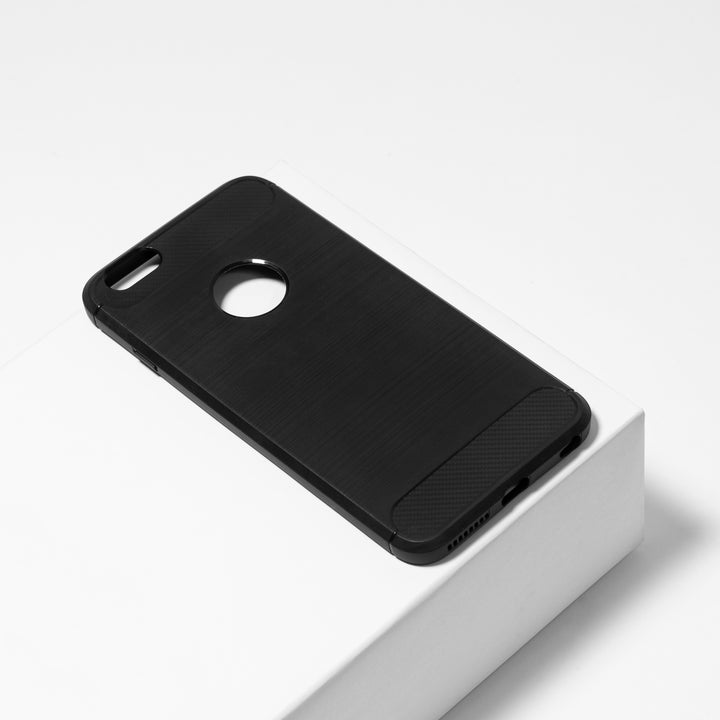 BMAX Carbon soft case hoesje voor iPhone 6/6s Plus - Black/Zwart (1)