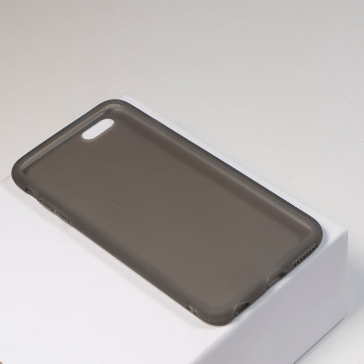 BMAX Liquid latex soft case hoesje voor iPhone 6/6S Plus - Black/Zwart (2)