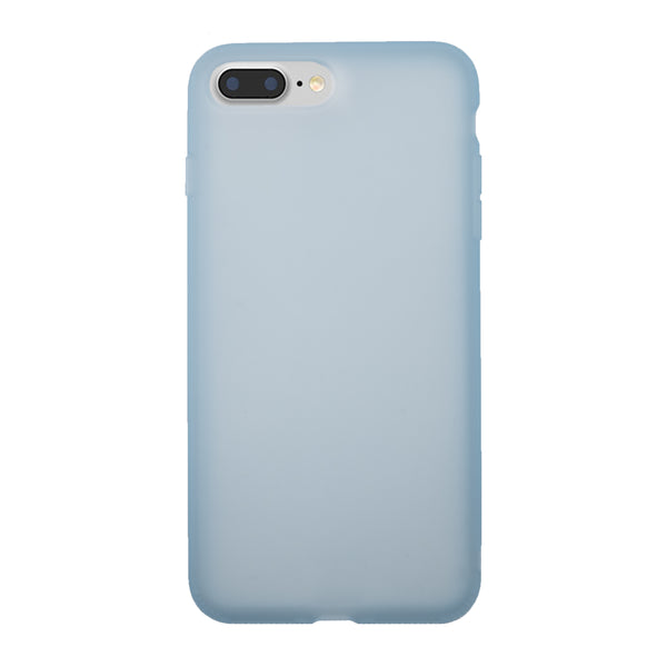 BMAX Liquid latex soft case hoesje voor iPhone 7/8 Plus - Light Blue/Lichtblauw