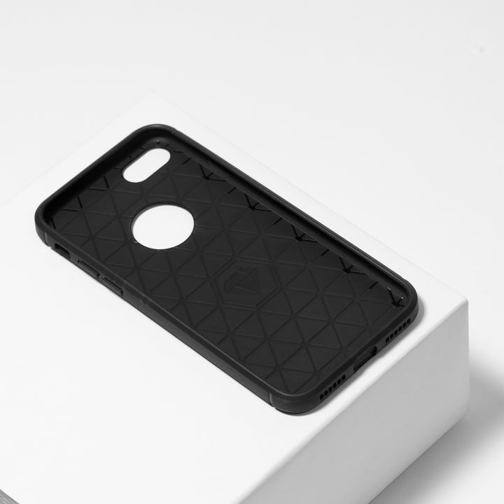 BMAX Carbon soft case hoesje voor iPhone 7/8 - Black/Zwart (2)