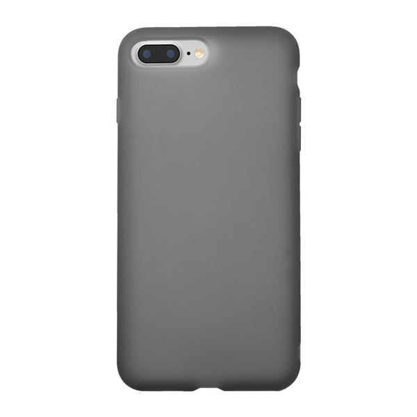 BMAX Liquid latex soft case hoesje voor iPhone 7/8 Plus - Black/Zwart