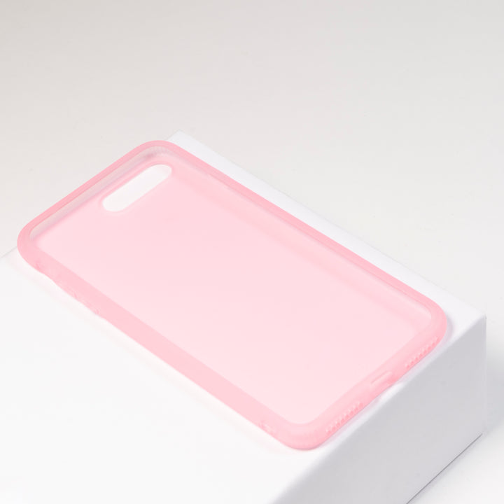 BMAX Liquid latex soft case hoesje voor iPhone 7/8 Plus - Pink/Roze (2)