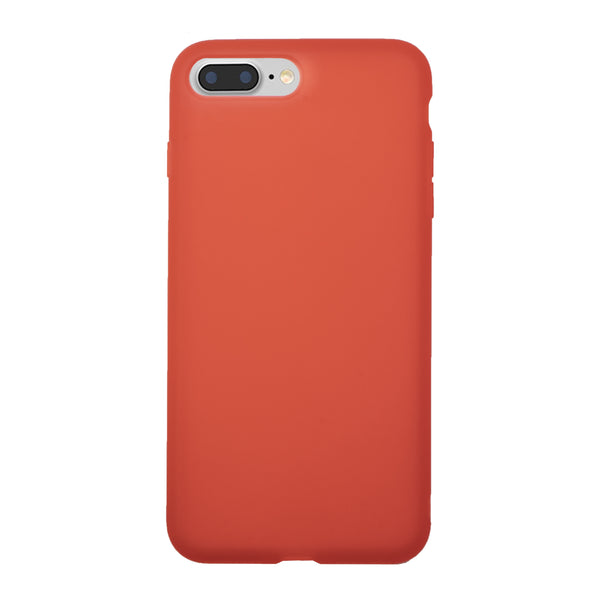BMAX Liquid latex soft case hoesje voor iPhone 7/8 Plus - Red/Rood