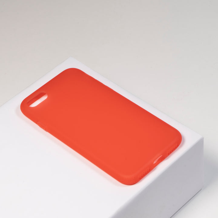 BMAX Liquid latex soft case hoesje voor iPhone 7/8 - Red/Rood (1)