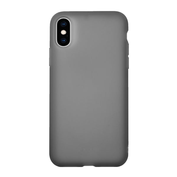 BMAX Liquid latex soft case hoesje voor iPhone X/XS - Black/Zwart