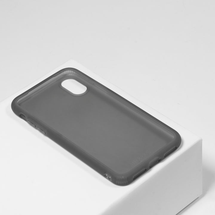 BMAX Liquid latex soft case hoesje voor iPhone X/XS - Black/Zwart (2)