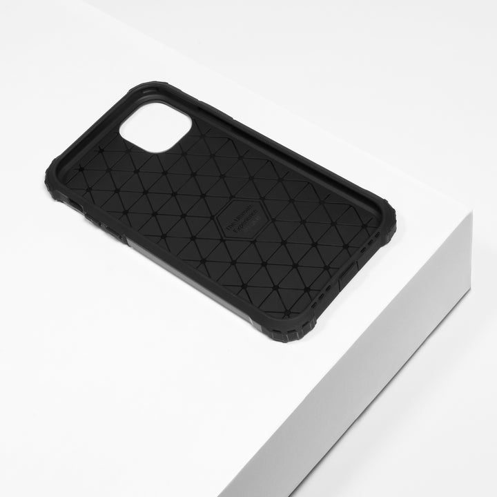 BMAX Classic Armor Phone Case iPhone 11 - Black/Zwart (2)