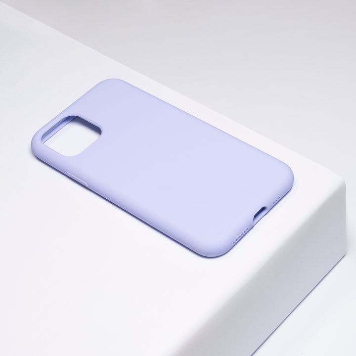 BMAX Liquid silicone case hoesje voor iPhone 11 Pro - Purplish/Lila (1)