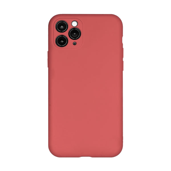 BMAX Liquid silicone case hoesje voor iPhone 11 Pro Max - Dragon Fruit/Roze