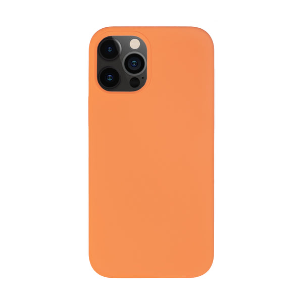BMAX Liquid silicone case hoesje voor iPhone 12 Pro - Kumquat/Oranje