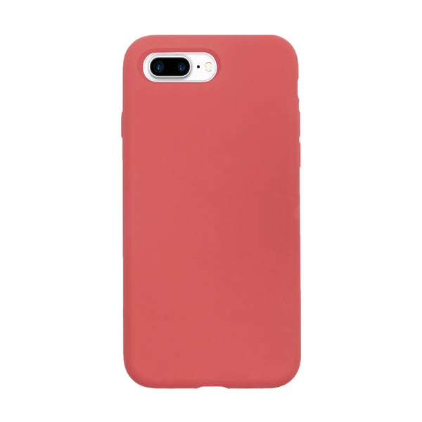 BMAX Liquid silicone case hoesje voor iPhone 7/8 Plus - Dragon Fruit/Roze