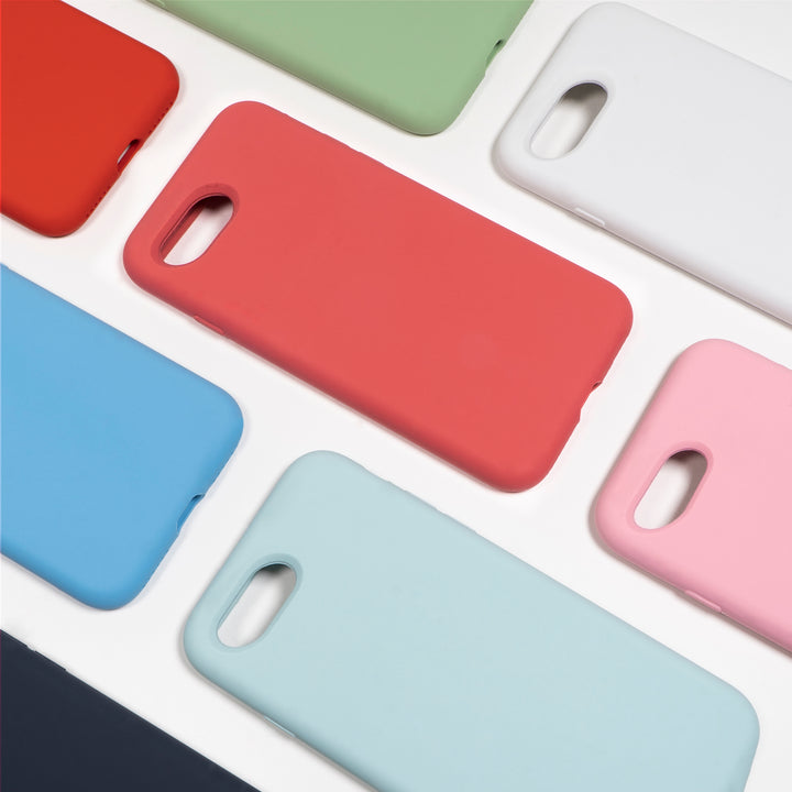 BMAX Liquid silicone case hoesje voor iPhone 7/8 Plus - Dragon Fruit/Roze (4)