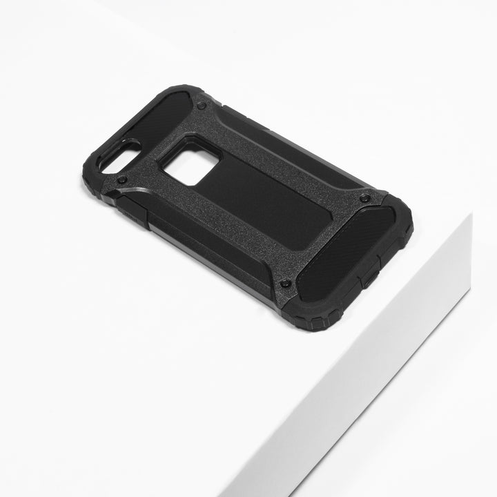 BMAX Classic Armor Phone Case iPhone 8 - Black/Zwart (1)