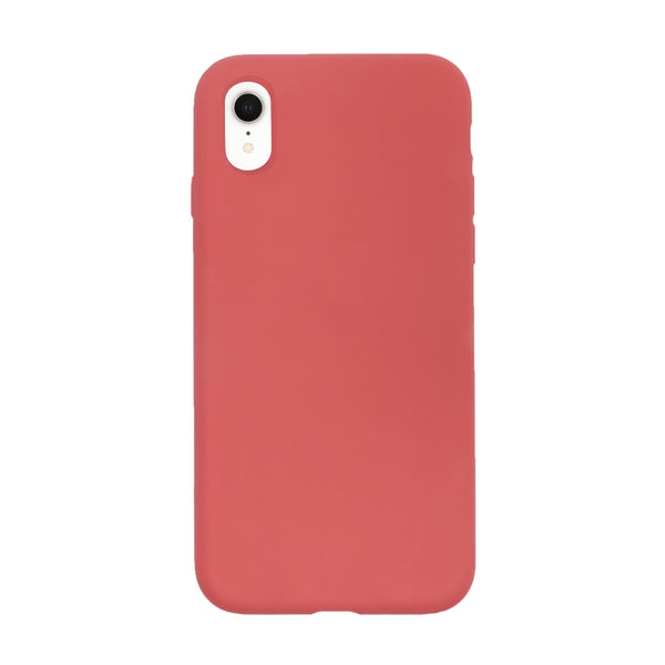 BMAX Liquid silicone case hoesje voor iPhone Xr - Dragon Fruit/Roze