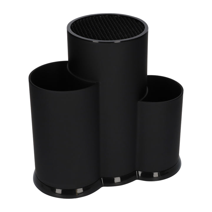QUVIO Keuken aanrecht organizer - Plastic - Zwart (1)