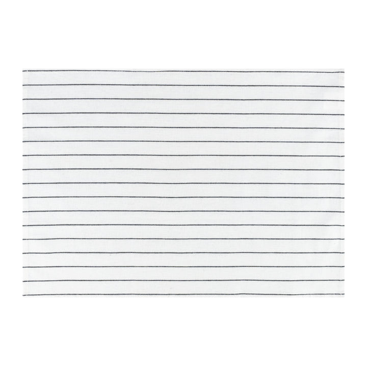 Krumble Theedoek met streeppatroon - 40 x 60 cm - Katoen - Wit