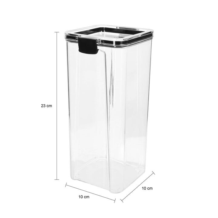 Krumble Voorraadpot plastic 1800 ml - Set van 4 (2)