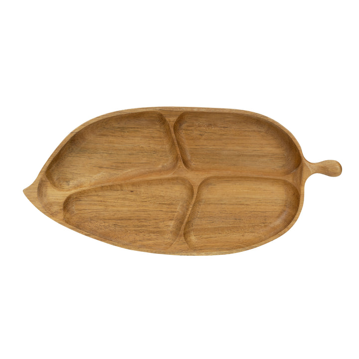 Krumble Serveerplank - Bladvorm - Hout (1)