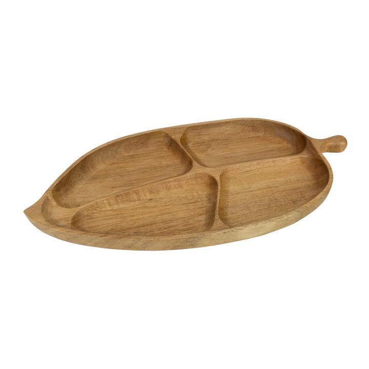 Krumble Serveerplank - Bladvorm - Hout (3)