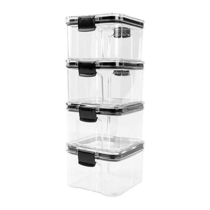 Krumble Voorraadpot plastic 460 ml - Set van 4 (4)