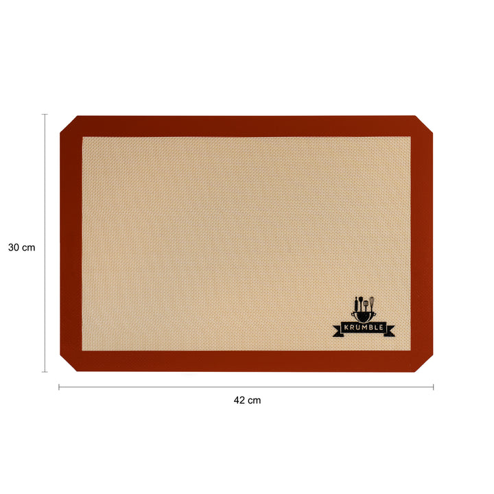 Krumble Siliconen bakmat - bruin (1)