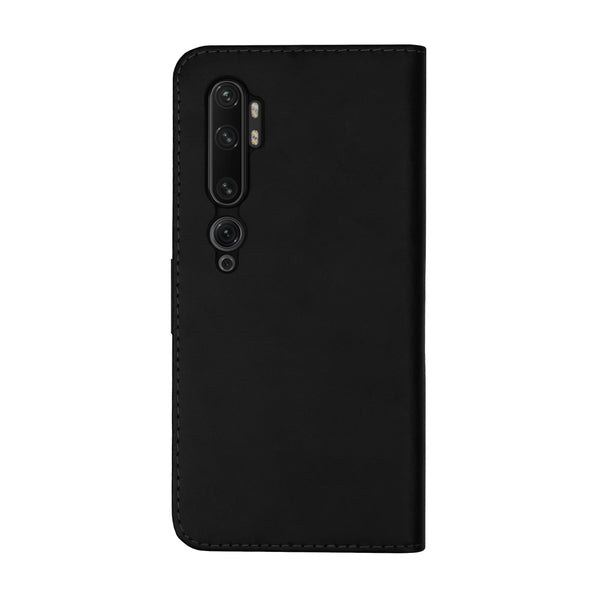 BMAX Leren flip case hoesje voor Xiaomi Mi Note 10 Pro - Black/Zwart