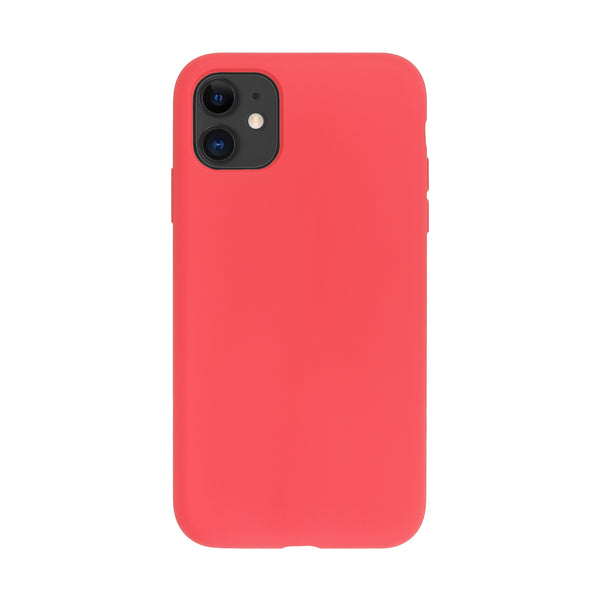BMAX Liquid silicone case hoesje voor iPhone 11 - Dragon Fruit/Roze