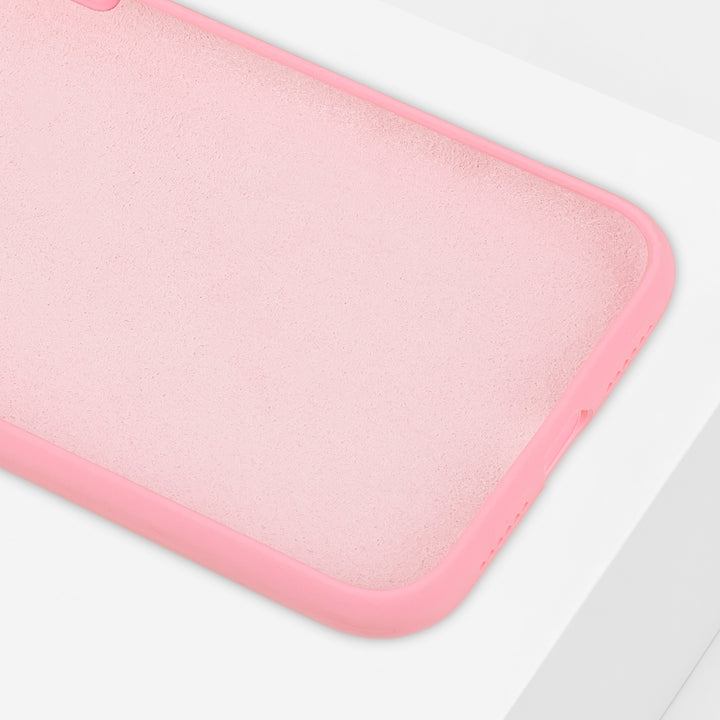 BMAX Liquid silicone case hoesje voor iPhone 11 - Pink/Lichtroze (3)