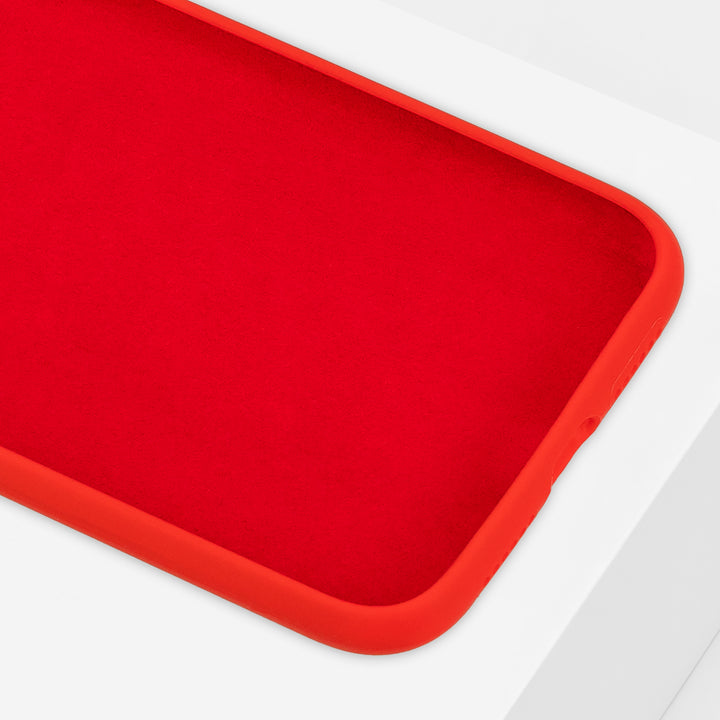 BMAX Liquid silicone case hoesje voor iPhone 11 - Red/Rood (3)