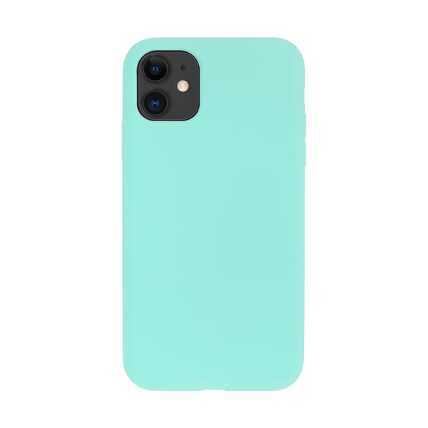 BMAX Liquid silicone case hoesje voor iPhone 11 - Sea Blue/Zeeblauw