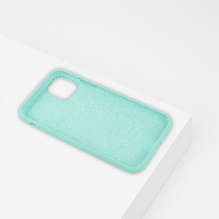 BMAX Liquid silicone case hoesje voor iPhone 11 - Sea Blue/Zeeblauw (2)