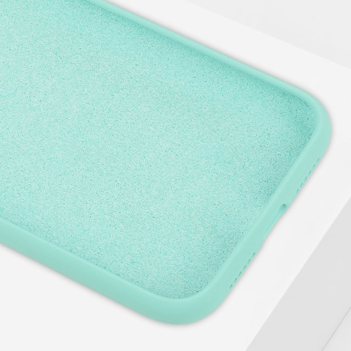BMAX Liquid silicone case hoesje voor iPhone 11 - Sea Blue/Zeeblauw (3)