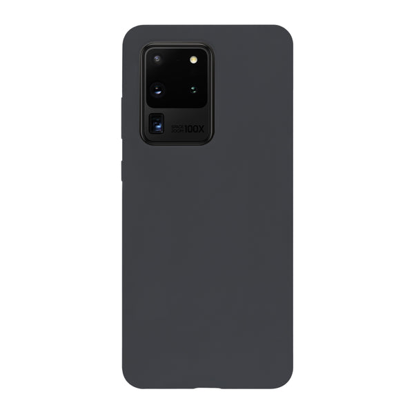 BMAX Liquid silicone case hoesje voor Samsung Galaxy S20 Ultra - Antraciet
