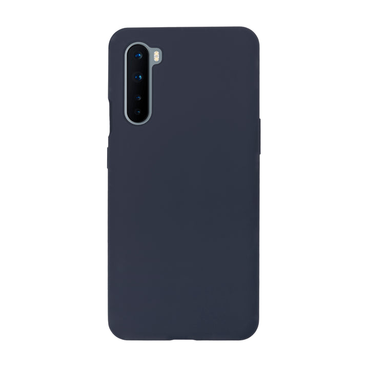 BMAX Liquid silicone case hoesje voor Oneplus Nord- Dark Blue/Donkerblauw