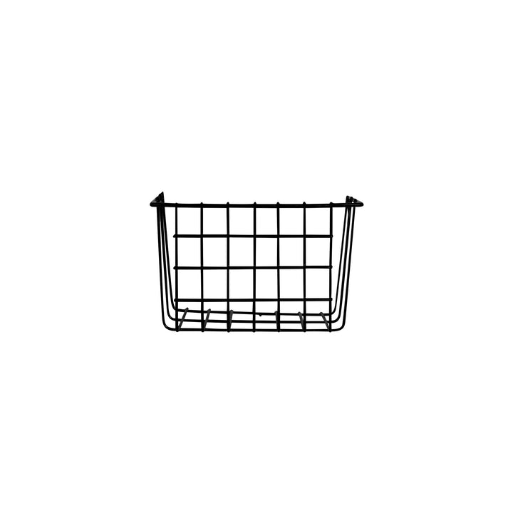 QUVIO Memobord staal + 3 items - Zwart (5)