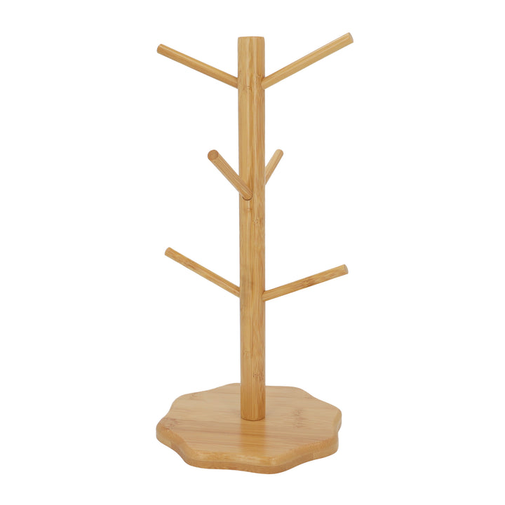 QUVIO Mokkenboom voor 6 kopjes - Hout - Bruin (3)